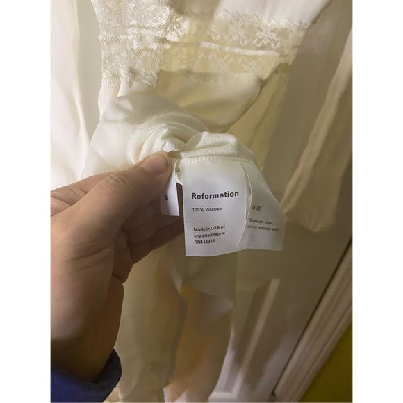 Reformation Imogen Lace Maxi Dress - Picture 9 of 9